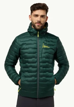 Jack Wolfskin Passamani Down Hoody M Rds|Heren Bodywarmers|Winterjacks
