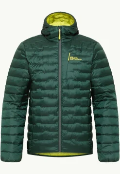 Jack Wolfskin Passamani Down Hoody M Rds|Heren Bodywarmers|Winterjacks