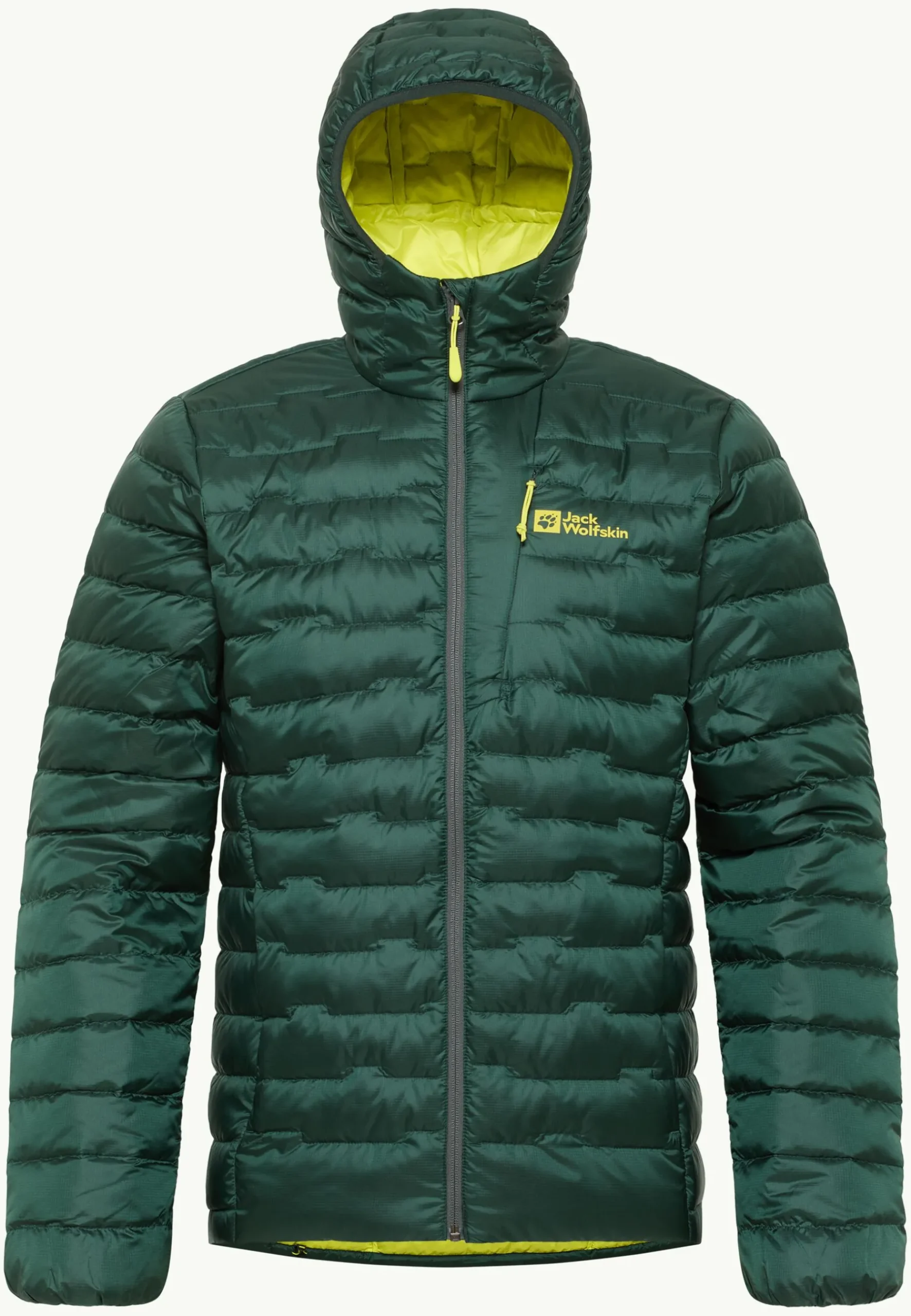 Jack Wolfskin Passamani Down Hoody M Rds|Heren Bodywarmers|Winterjacks