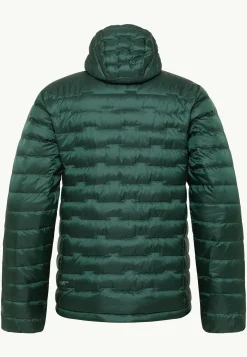 Jack Wolfskin Passamani Down Hoody M Rds|Heren Bodywarmers|Winterjacks