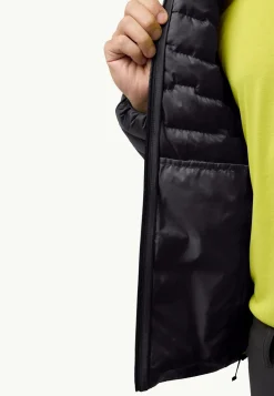 Jack Wolfskin Passamani Down Hoody M Rds|Heren Bodywarmers|Winterjacks