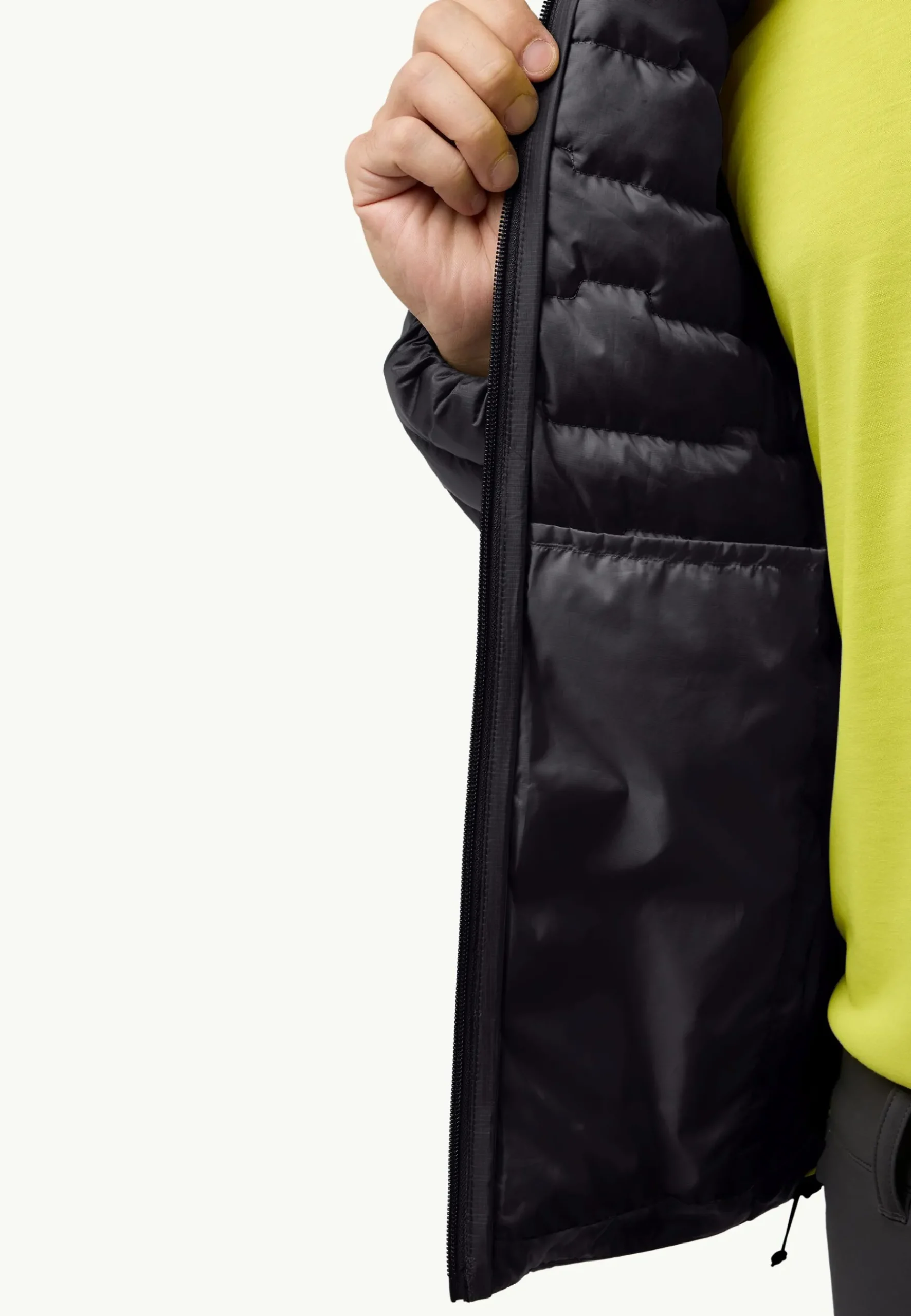 Jack Wolfskin Passamani Down Hoody M Rds|Heren Bodywarmers|Winterjacks