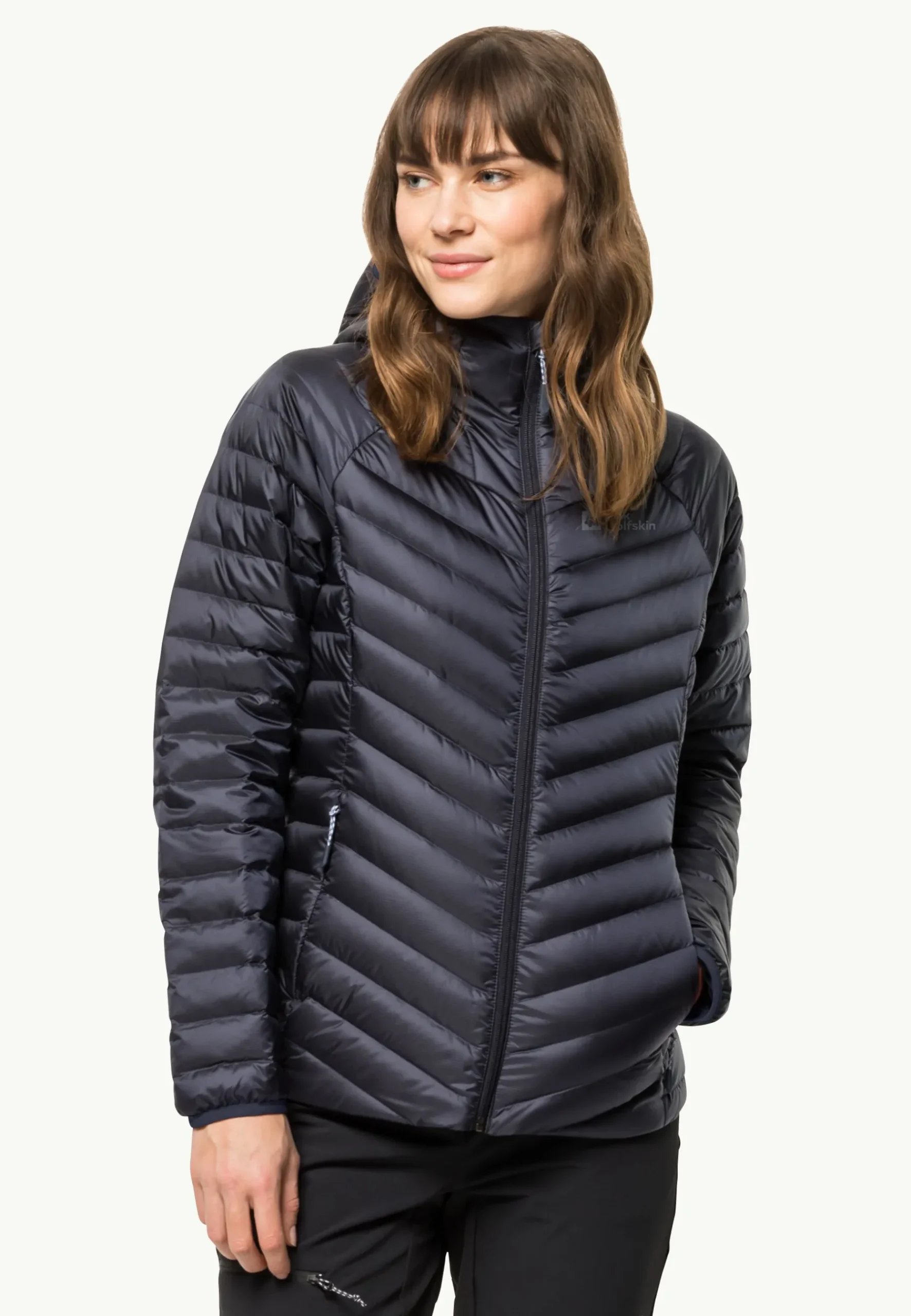 Jack Wolfskin Passamani Down Hoody W|DAMES Wandelen|Voor- En Najaarsjacks/-Jassen