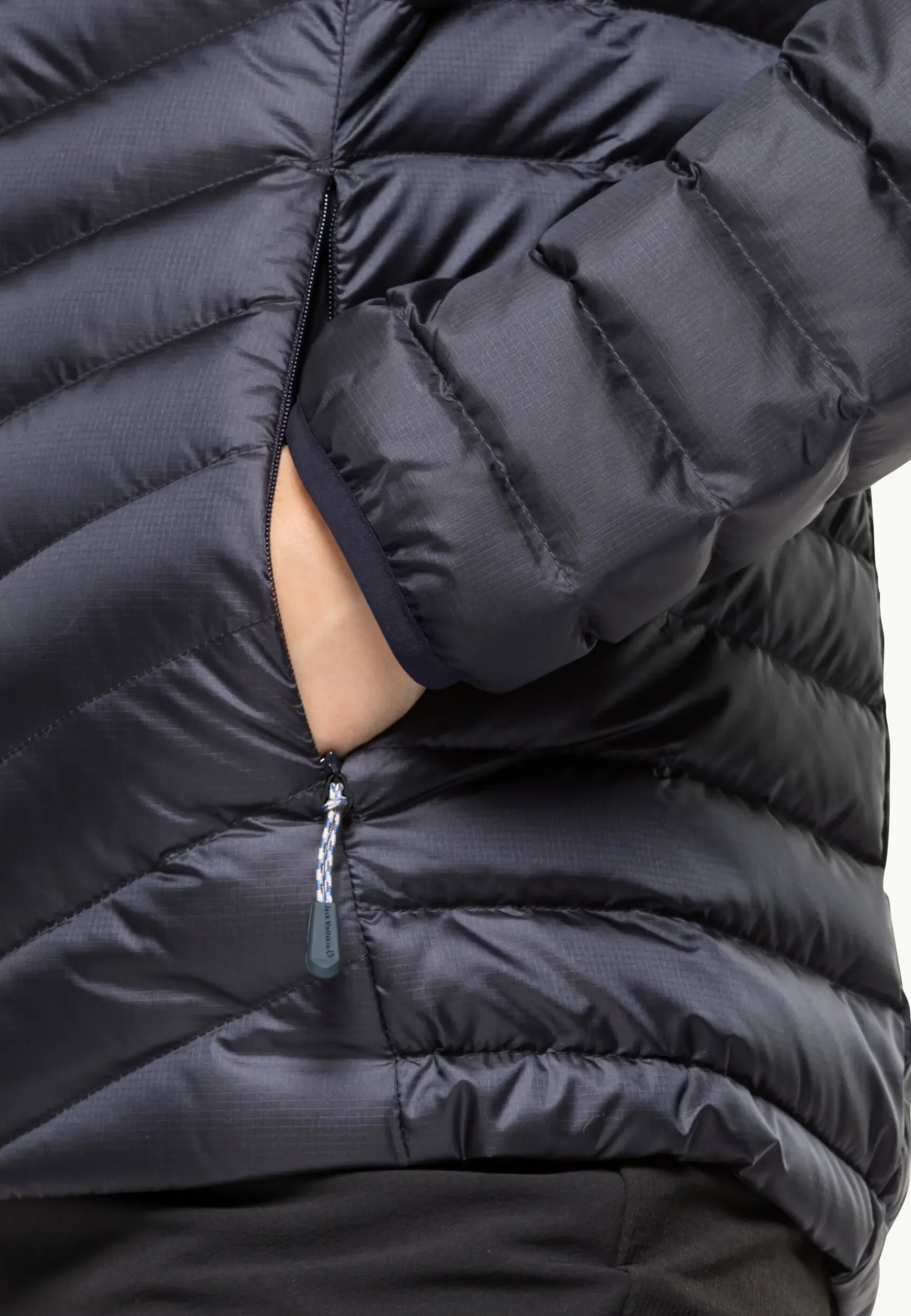 Jack Wolfskin Passamani Down Hoody W|DAMES Wandelen|Voor- En Najaarsjacks/-Jassen