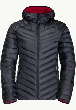 Jack Wolfskin Passamani Down Hoody W|DAMES Wandelen|Voor- En Najaarsjacks/-Jassen