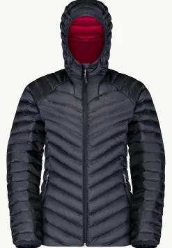Jack Wolfskin Passamani Down Hoody W|DAMES Wandelen|Voor- En Najaarsjacks/-Jassen