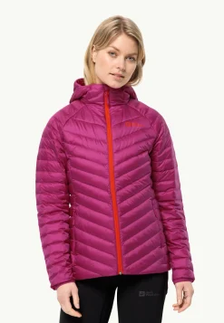 Jack Wolfskin Passamani Down Hoody W|DAMES Wandelen|Voor- En Najaarsjacks/-Jassen