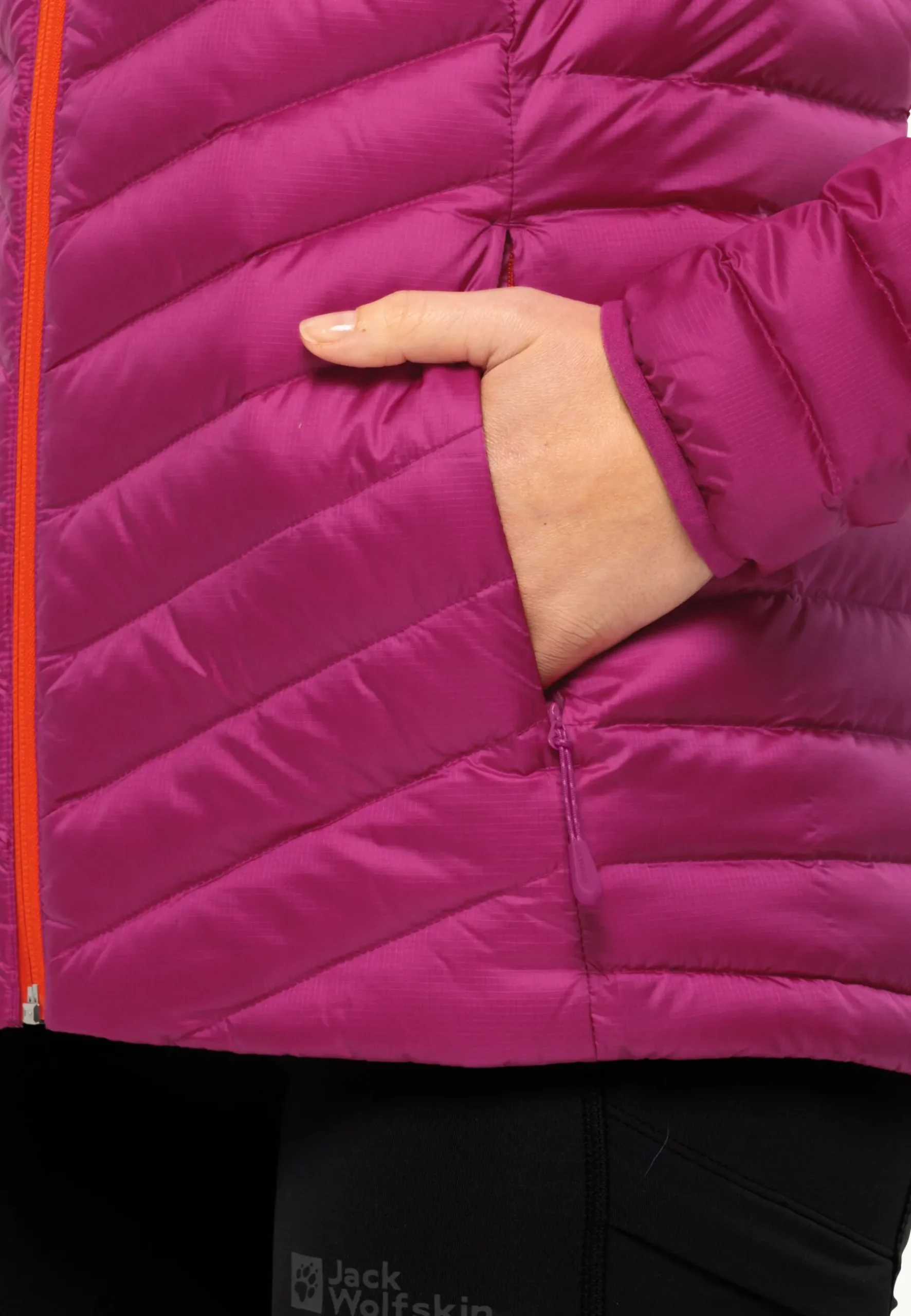 Jack Wolfskin Passamani Down Hoody W|DAMES Wandelen|Voor- En Najaarsjacks/-Jassen