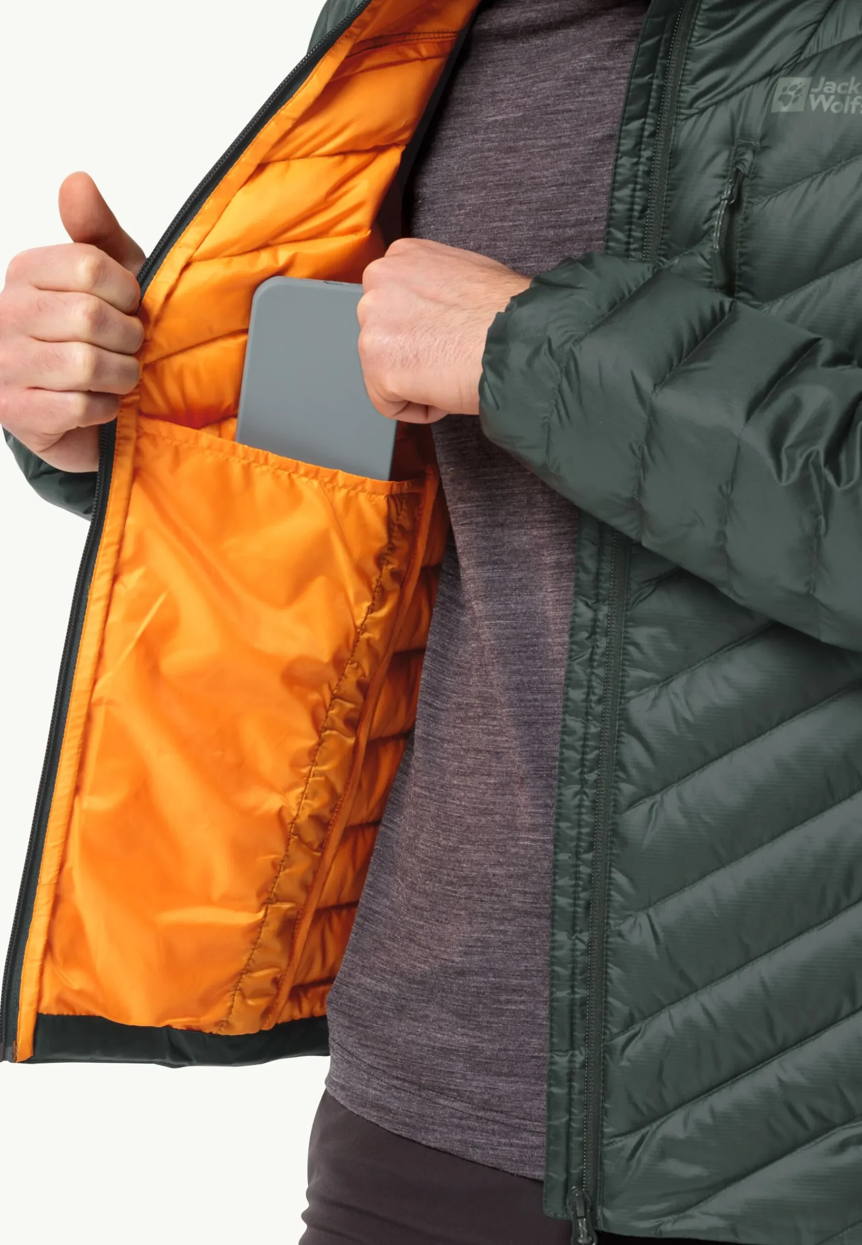 Jack Wolfskin Passamani Down Jkt M|Heren Wandelen|Voor- En Najaarsjacks/-Jassen