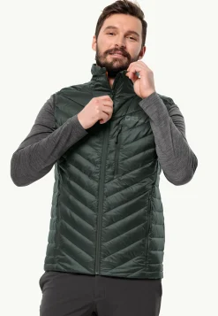 Jack Wolfskin Passamani Down Vest M|Heren Wandelen|Voor- En Najaarsjacks/-Jassen