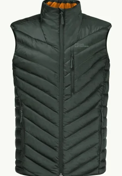 Jack Wolfskin Passamani Down Vest M|Heren Wandelen|Voor- En Najaarsjacks/-Jassen