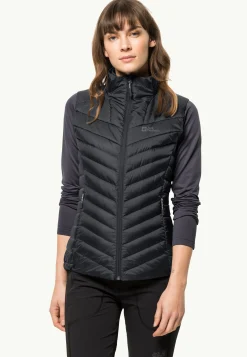 Jack Wolfskin Passamani Down Vest W|DAMES Wandelen|Voor- En Najaarsjacks/-Jassen