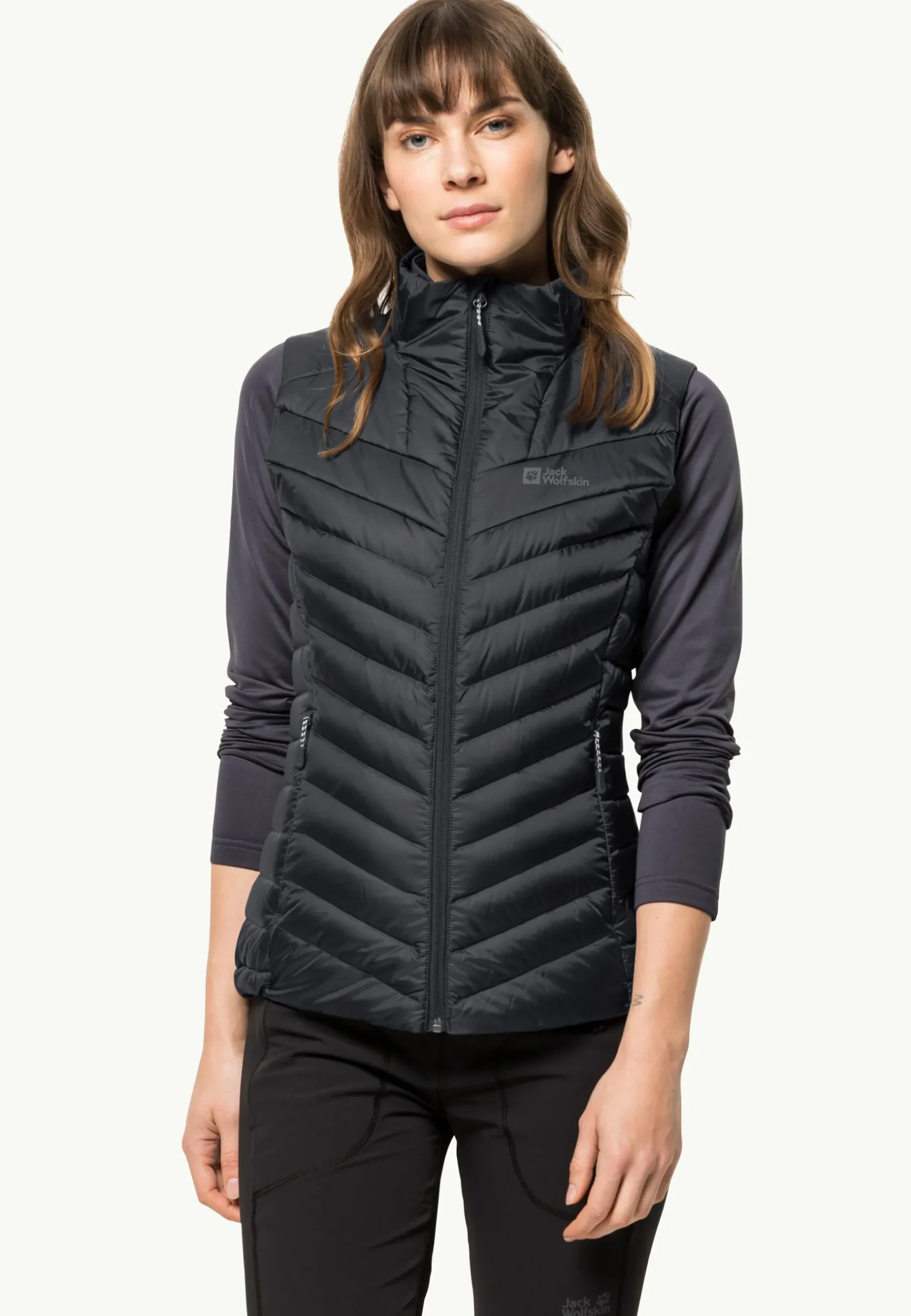 Jack Wolfskin Passamani Down Vest W|DAMES Wandelen|Voor- En Najaarsjacks/-Jassen