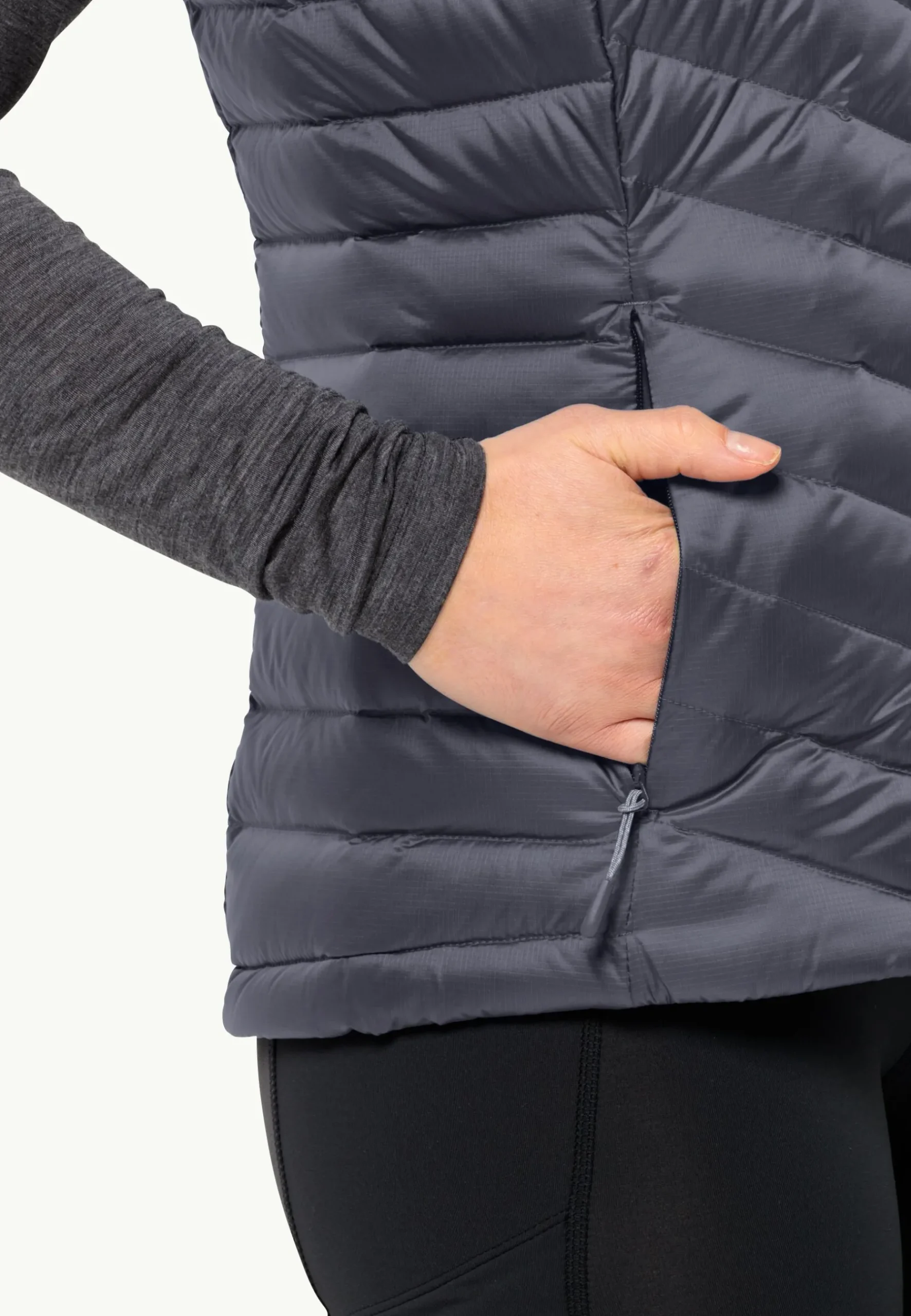 Jack Wolfskin Passamani Down Vest W|DAMES Wandelen|Voor- En Najaarsjacks/-Jassen