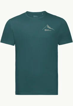 Jack Wolfskin Peak Graphic T M|Heren Wandelen|Lifestyle