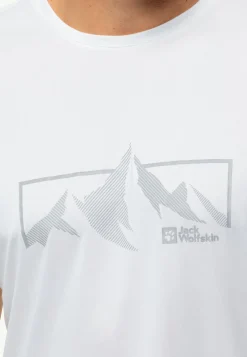 Jack Wolfskin Peak Graphic T M|Heren Wandelen|Lifestyle