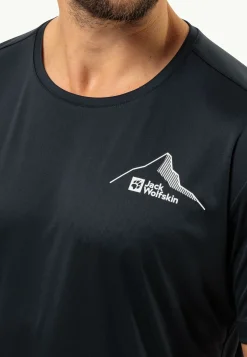 Jack Wolfskin Peak Graphic T M|Heren Wandelen|Lifestyle