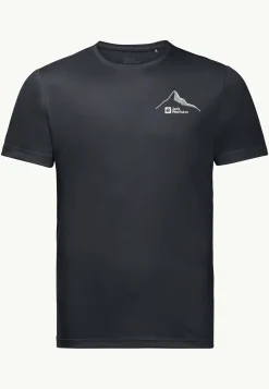 Jack Wolfskin Peak Graphic T M|Heren Wandelen|Lifestyle