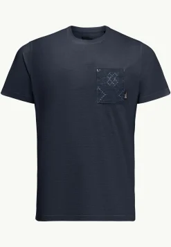 Jack Wolfskin Pocket Karana T M|Heren Lifestyle|Functionele Shirts