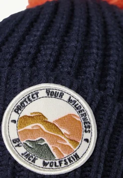 Jack Wolfskin Pompom Badge Beanie K|Kinderen Mutsen
