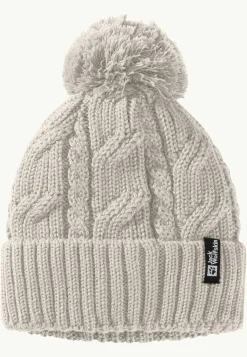 Jack Wolfskin Pompom Beanie|DAMES Wandelen|Lifestyle