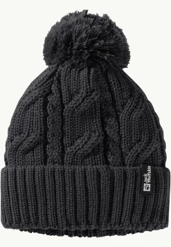 Jack Wolfskin Pompom Beanie|DAMES Wandelen|Lifestyle