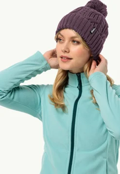 Jack Wolfskin Pompom Beanie|DAMES Wandelen|Lifestyle