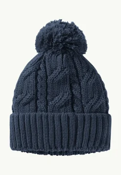 Jack Wolfskin Pompom Beanie|DAMES Wandelen|Lifestyle