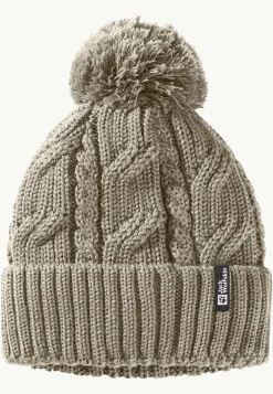 Jack Wolfskin Pompom Beanie|DAMES Wandelen|Lifestyle