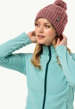 Jack Wolfskin Pompom Beanie|DAMES Wandelen|Lifestyle