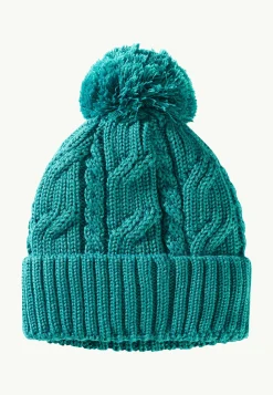 Jack Wolfskin Pompom Beanie|DAMES Wandelen|Lifestyle
