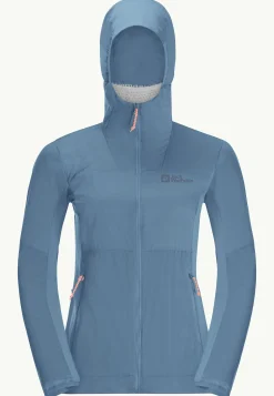 Jack Wolfskin Prelight Alpha Jkt W|DAMES Wandelen|Voor- En Najaarsjacks/-Jassen