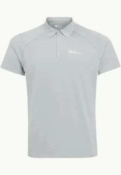 Jack Wolfskin Prelight Chill Polo M|Heren Functionele Shirts|Poloshirts