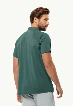 Jack Wolfskin Prelight Chill Polo M|Heren Functionele Shirts|Poloshirts