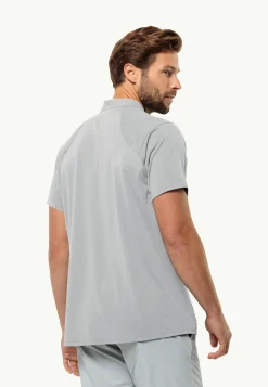 Jack Wolfskin Prelight Chill Polo M|Heren Functionele Shirts|Poloshirts