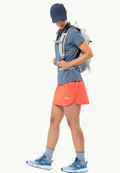Jack Wolfskin Prelight Chill Skort W|DAMES Wandelen|Rokken & Shorts