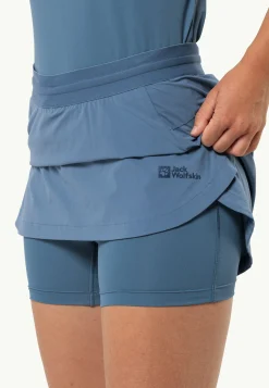 Jack Wolfskin Prelight Chill Skort W|DAMES Wandelen|Rokken & Shorts