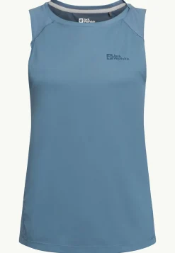 Jack Wolfskin Prelight Chill Tank W|DAMES Functionele Shirts|Topjes & Tanktops