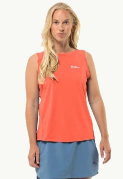 Jack Wolfskin Prelight Chill Tank W|DAMES Functionele Shirts|Topjes & Tanktops