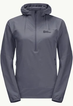 Jack Wolfskin Prelight Overhead W|DAMES Wandelen|Voor- En Najaarsjacks/-Jassen
