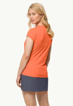 Jack Wolfskin Prelight S/s W|DAMES Wandelen|Functionele Shirts