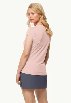 Jack Wolfskin Prelight S/s W|DAMES Wandelen|Functionele Shirts