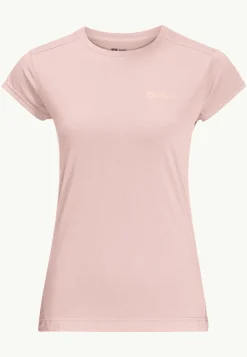Jack Wolfskin Prelight S/s W|DAMES Wandelen|Functionele Shirts