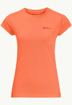 Jack Wolfskin Prelight S/s W|DAMES Wandelen|Functionele Shirts