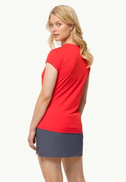 Jack Wolfskin Prelight S/s W|DAMES Wandelen|Functionele Shirts