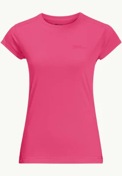Jack Wolfskin Prelight S/s W|DAMES Wandelen|Functionele Shirts
