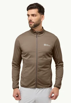 Jack Wolfskin Prelight Trail Fz M|Heren Fleece|Hoodies & Pullovers