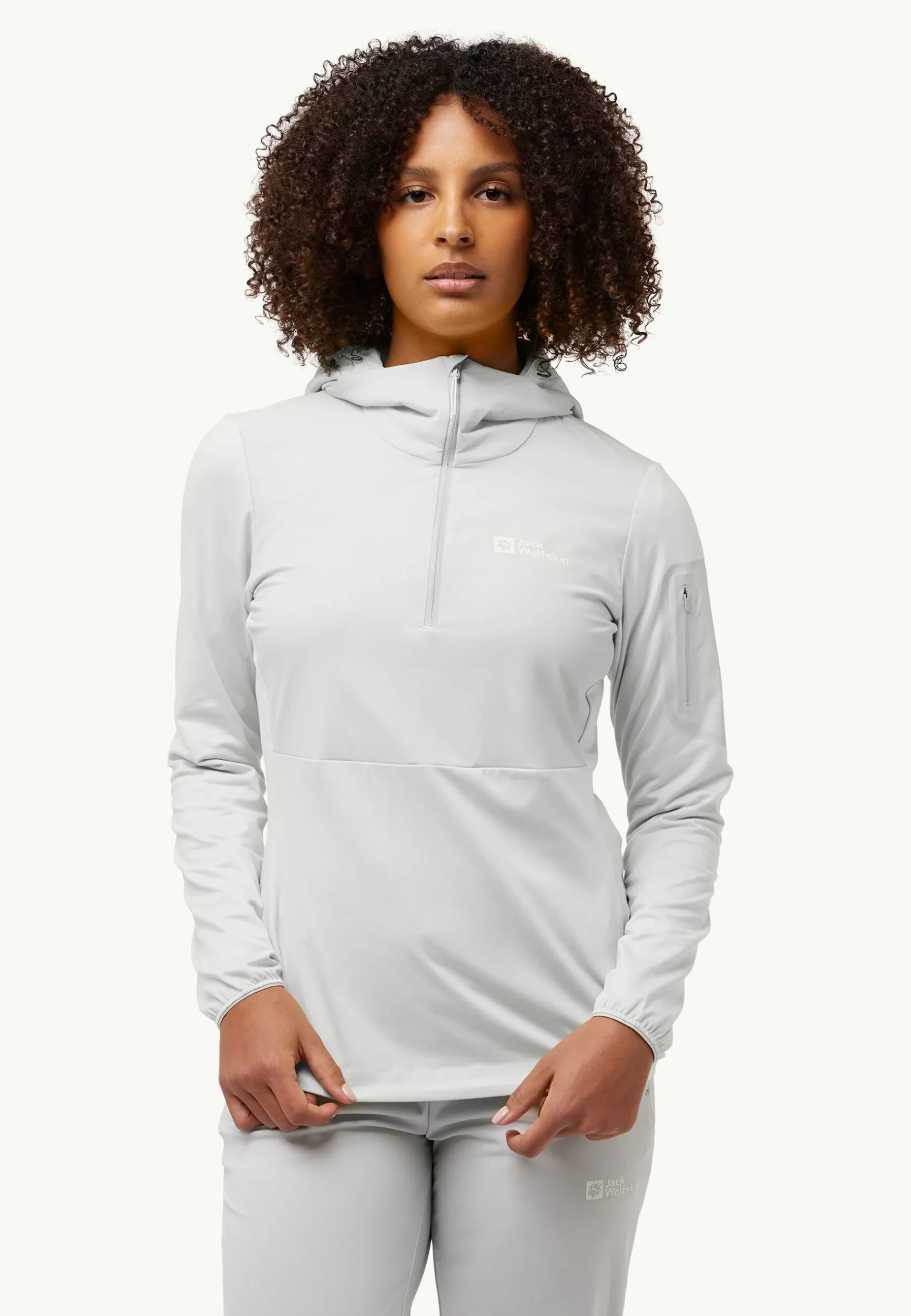 Jack Wolfskin Prelight Trail Hoody W|DAMES Voor- En Najaarsjacks/-Jassen|Fleece