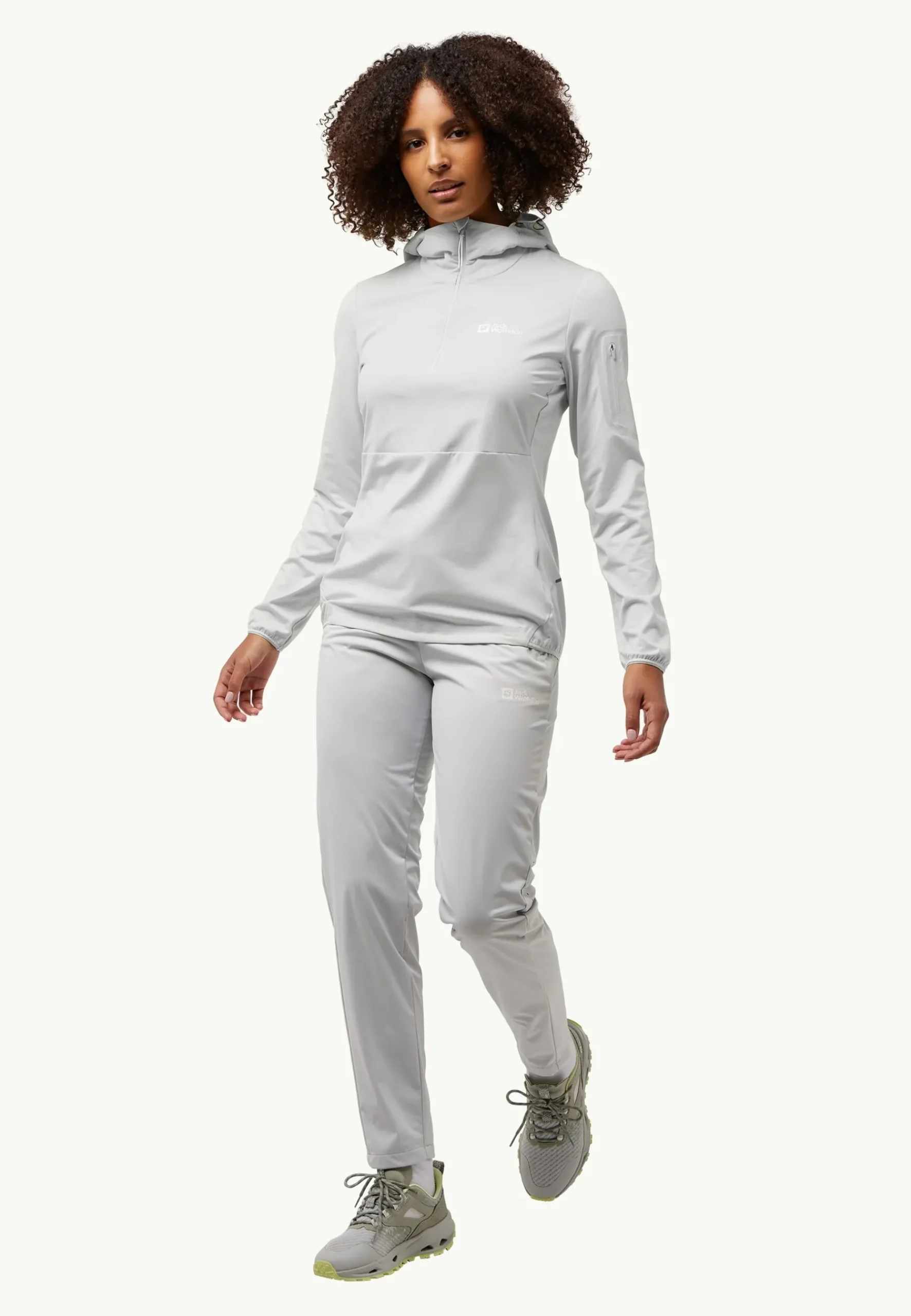 Jack Wolfskin Prelight Trail Hoody W|DAMES Voor- En Najaarsjacks/-Jassen|Fleece