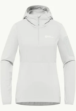 Jack Wolfskin Prelight Trail Hoody W|DAMES Voor- En Najaarsjacks/-Jassen|Fleece